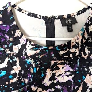 Massimo's black midi dress